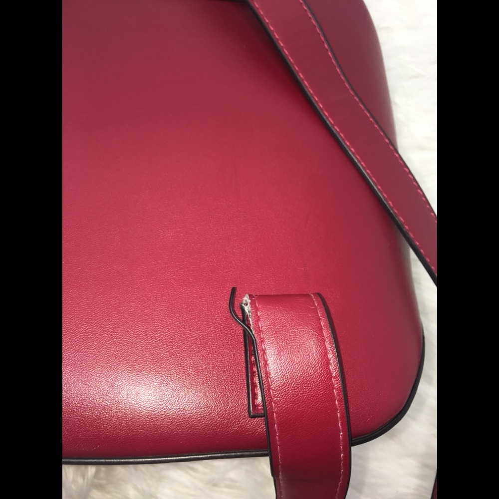 Zara Red Backpack - Picture 3 of 5